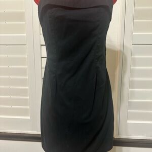 Wild Fable Chic Black Strapless Dress